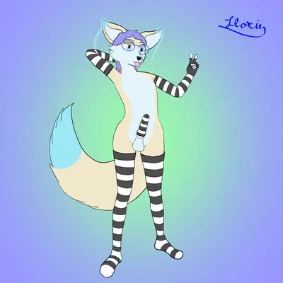 lloxie (character) (5-sock outfit) created by lloxie