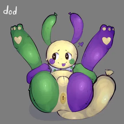 looey (dandy's world) (blushcrunch studio, dandy's world) created by dod