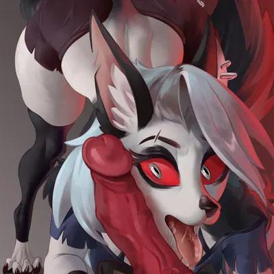 loona (helluva boss) (hellaverse, helluva boss) created by wooodies8