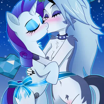 loona (helluva boss), rarity (mlp) (friendship is magic, hasbro) created by lennonblack
