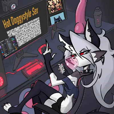 loona (helluva boss), von lycaon (discord (app), hellaverse) created by snoutless