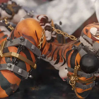 lord shen, master tigress (dreamworks, kung fu panda) created by ghostoast