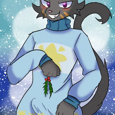 lucky (cybeeyoru) (christmas) created by cybeeyoru