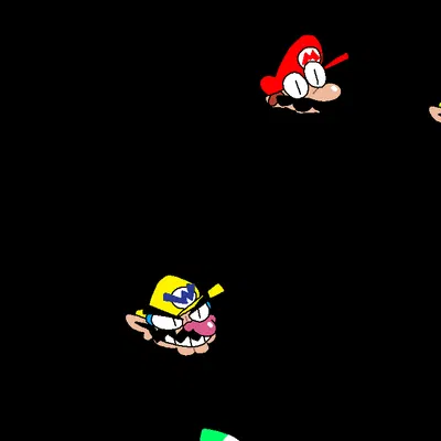 luigi, mario, wario (find luigi, mario bros) created by superiorfox