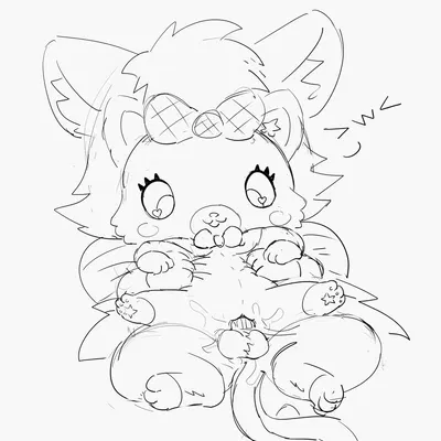 marlow (neochlorine), mew (mewkledreamy) (mewkledreamy, sanrio) created by drugolld