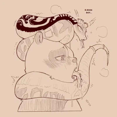 master po ping, master viper (dreamworks, kung fu panda) created by cold-blooded-twilight