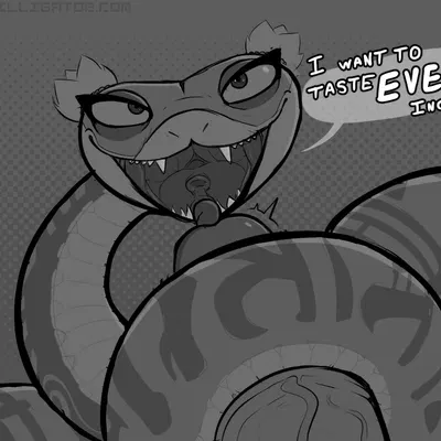 master viper (dreamworks, kung fu panda) created by reptilligator