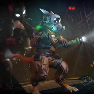 mathew kelly (lethal company) created by dragon-v0942