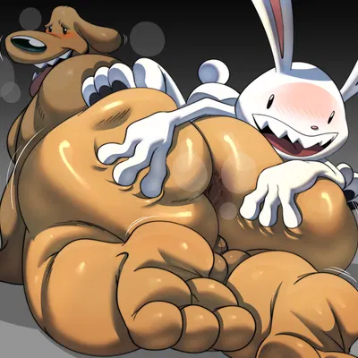 max (sam and max), samuel dog (sam and max) created by had0u