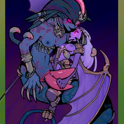 melusine (ffxiv), nael deus darnus (final fantasy, final fantasy xiv) created by kuglu