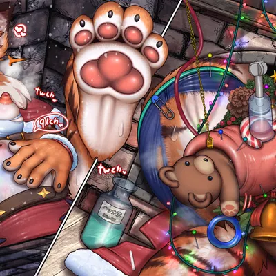 mia (world flipper) (christmas, cygames) created by wolfeed