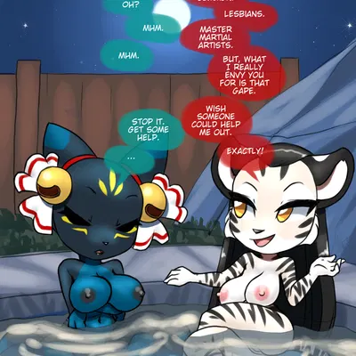 mikomon, vulpamon x, xie ling (bandai namco, digimon) created by furball