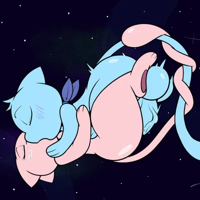 milian (mew lindo) (nintendo, pokemon) created by luanctoons