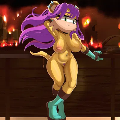 mina mongoose (archie comics, sega) created by hereapathy