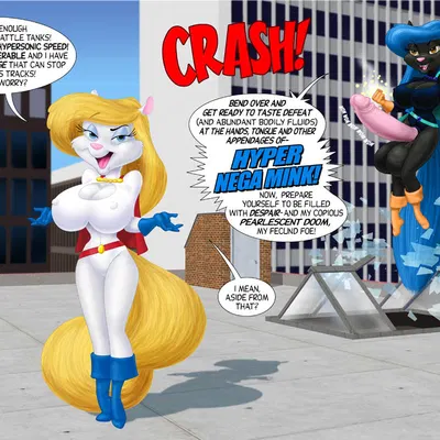 minerva mink (animaniacs, warner brothers) created by doug winger