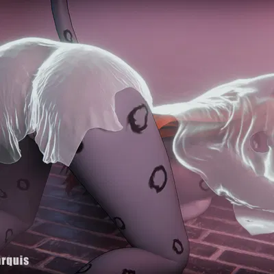 momo (monarquis) (halloween) created by monarquis