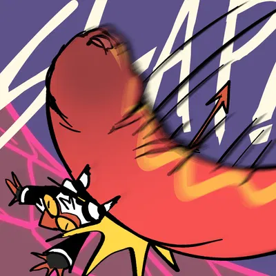 moxxie (helluva boss), satan (helluva boss) (hellaverse, helluva boss) created by blitzdrachin