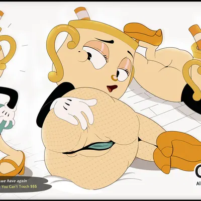 ms. chalice (cuphead (game), studio mdhr) created by goz-o