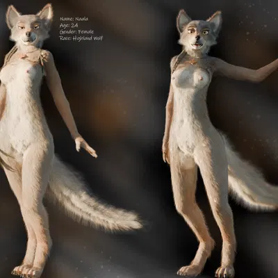 naala created by reaching art