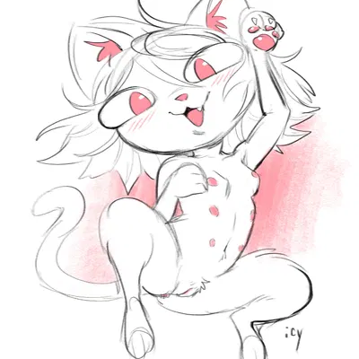 neco-arc (tsukihime, type-moon) created by iseenudepeople