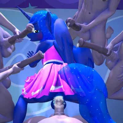 night guard (mlp), princess luna (mlp), royal guard (mlp) (friendship is magic, hasbro) created by unie