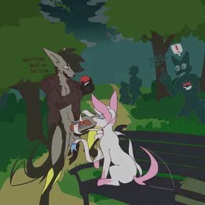 nintendo, pokemon created by witseoc