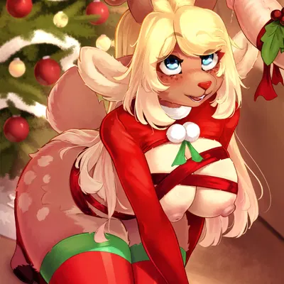 noelle holiday (christmas, deltarune) created by cyberkaps