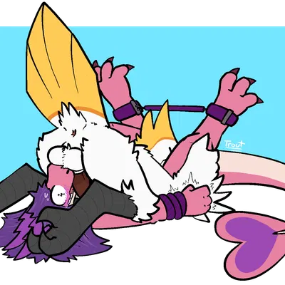 nora (stove2), robin (otterjunk) created by trout (artist)