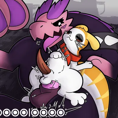 nora (stove2), robin (otterjunk) (rain world, videocult) created by otterjunk