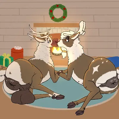 northstar, sven (frozen) (christmas, disney) created by stardustspears