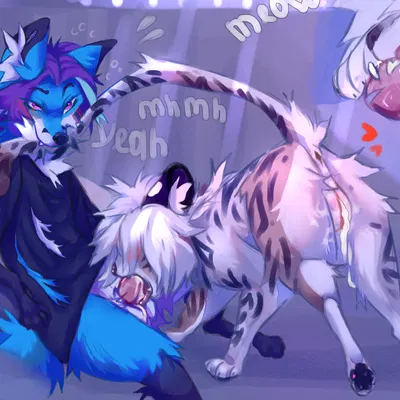 nyaaa foxx created by oscarhammick