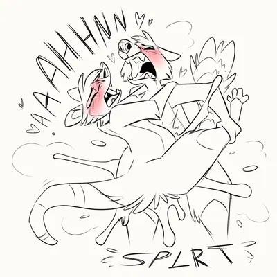 paige (starthewerewolf), randy (starthewerewolf) (no nut november) created by starthewerewolf