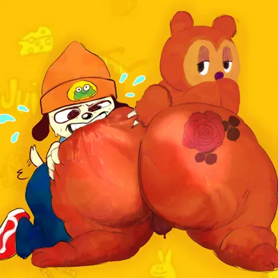 parappa, pj berri (parappa the rapper, sony corporation) created by waffafries