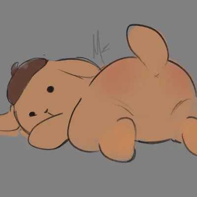 pompompurin (character) (pompompurin (series), sanrio) created by truemew