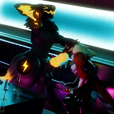 powersurge (character), ram (reptilligator) (mythology) created by powersurge (artist)