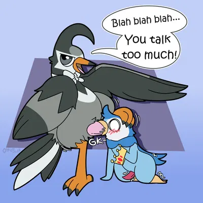 prince waddle, valean (nintendo, pokemon) created by otterjunk