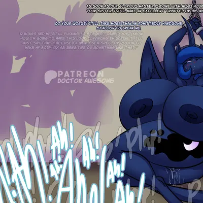 princess luna (mlp) (friendship is magic, hasbro) created by doctor awesome