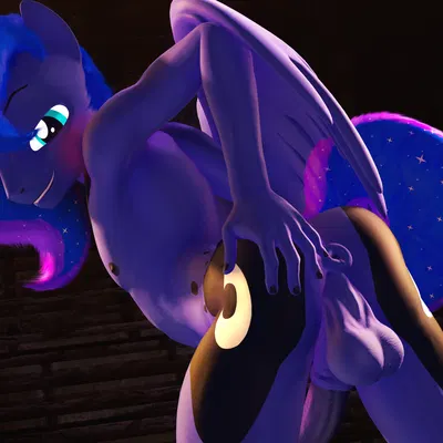 princess luna (mlp) (friendship is magic, hasbro) created by unie
