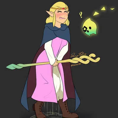princess zelda (echoes of wisdom, nintendo) created by frmcast351