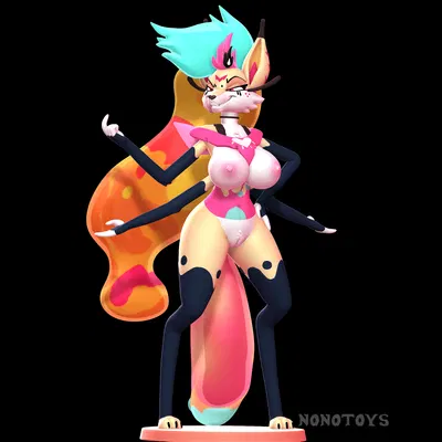 queen bee-lzebub (helluva boss) (hellaverse, helluva boss) created by nonotoys