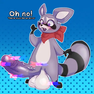 rambley raccoon (indigo park) created by sevokin