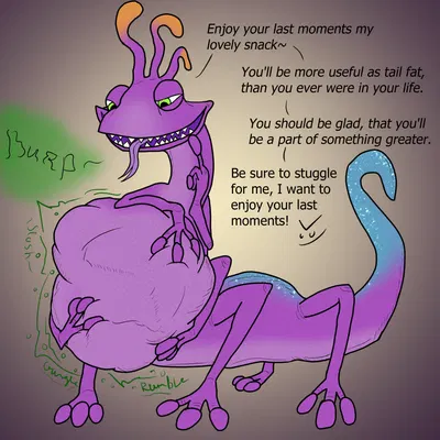 randall boggs (disney, monsters inc) created by ptarodex