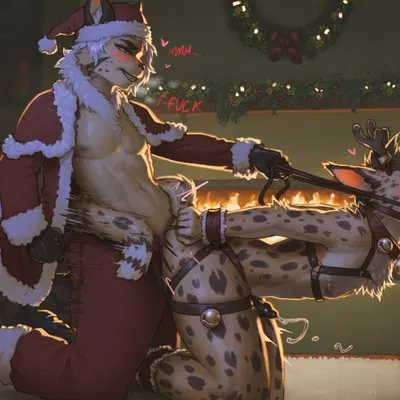 rawaf, toasterstein (christmas) created by starlyve