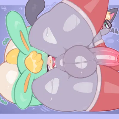 raymond (animal crossing), sasha (animal crossing) (animal crossing, nintendo) created by frumples