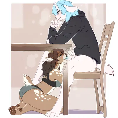 rishy, solus doe created by letsdrawcats