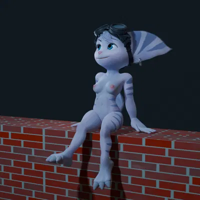 rivet (ratchet and clank) (ratchet and clank, sony corporation) created by missclairev, sharperit