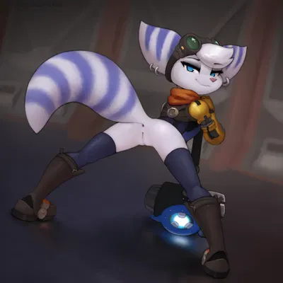 rivet (ratchet and clank) (ratchet and clank, sony corporation) created by pawpadcomrade