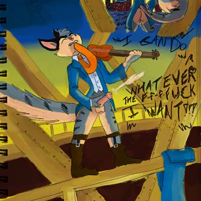 rocky rickaby (lackadaisy) created by bravadospice