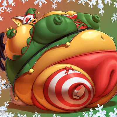 rouge the bat (christmas, sega) created by milkybody