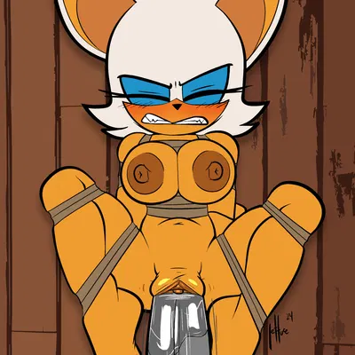 rouge the bat (sega, sonic the hedgehog (series)) created by lettuce (artist)